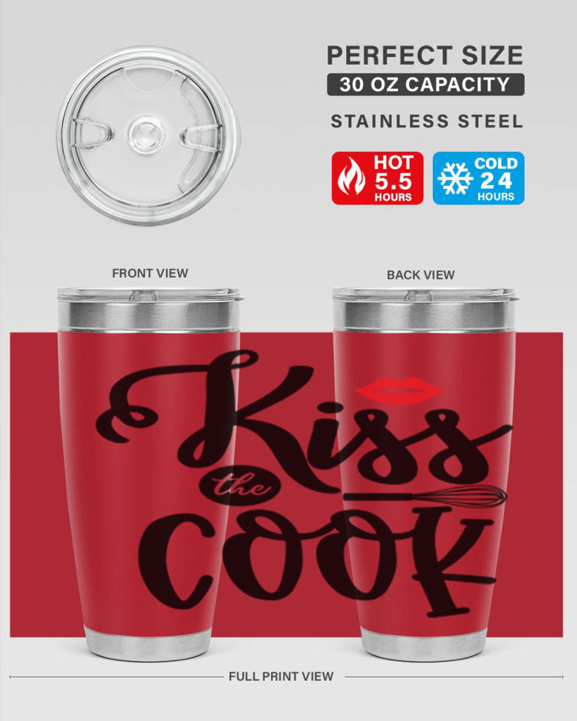 kiss the cook 88#- kitchen- Tumbler