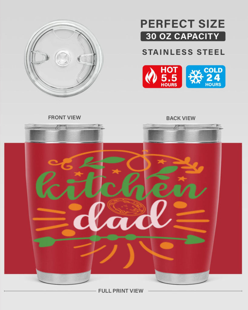 kitchen dad 85#- fathers day- Tumbler