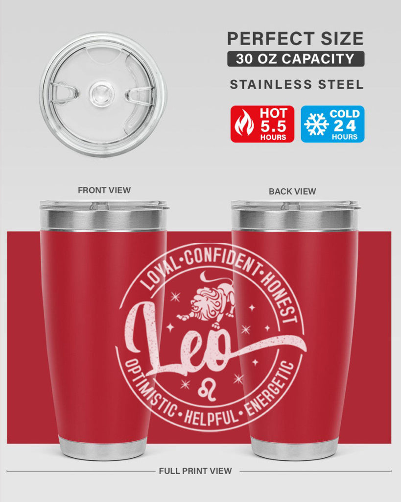 leo 286#- zodiac- Tumbler