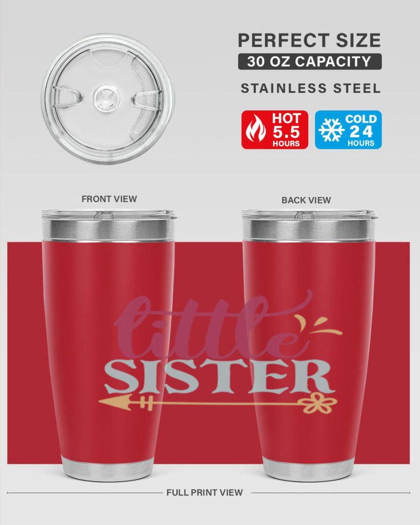 little sister 63#- sister- Tumbler