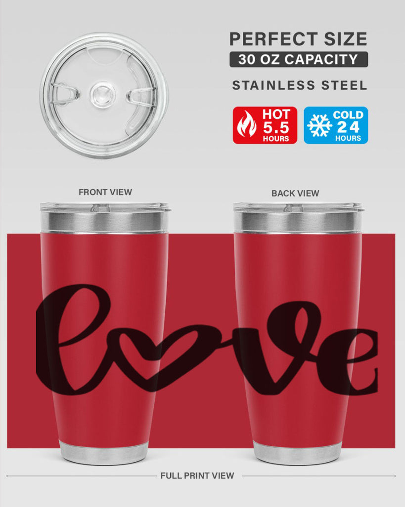 love 21#- valentines day- Tumbler