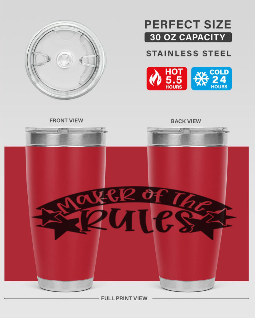 maker of the rules 31#- fathers day- Tumbler