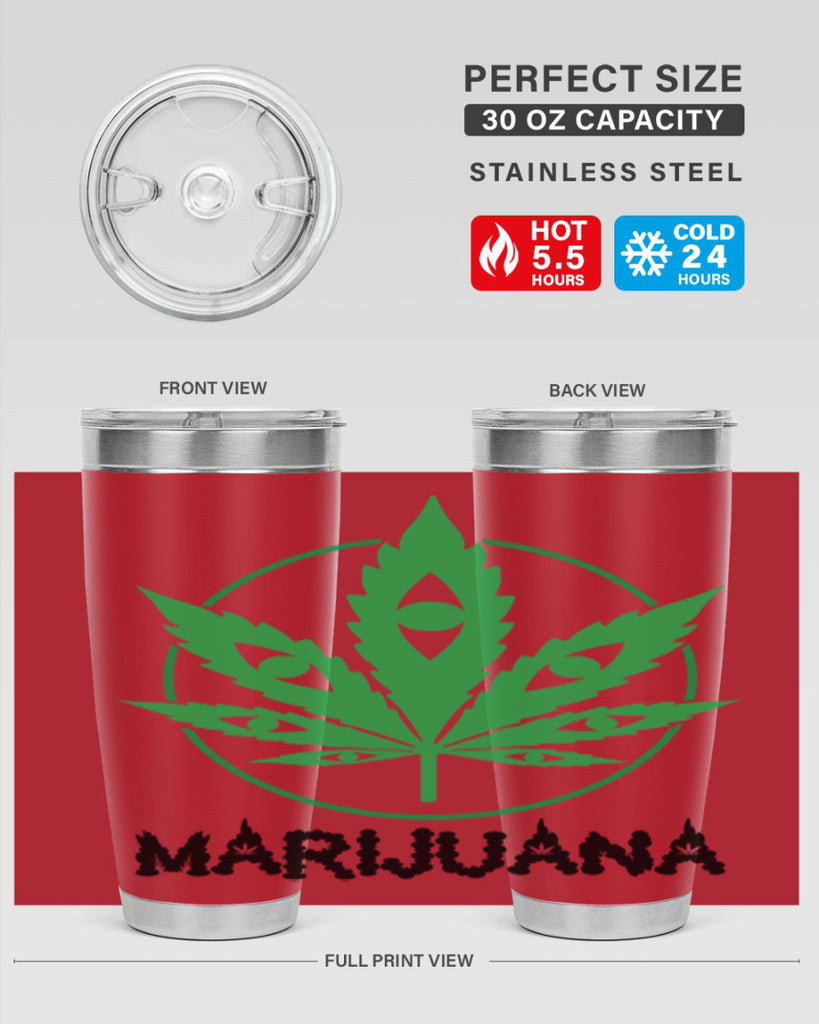 marijuana 198#- marijuana- Tumbler