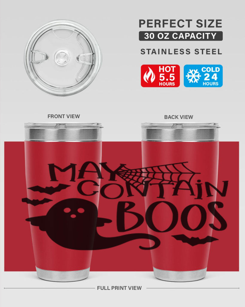 may contains boos 45#- halloween- Tumbler