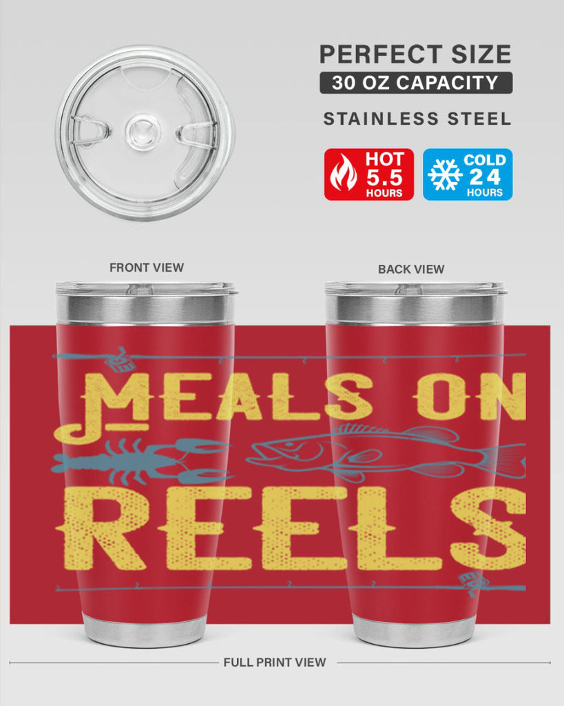 meals on reels 241#- fishing- Tumbler