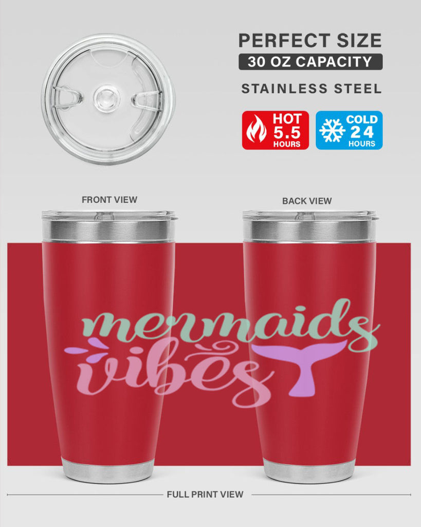 mermaids vibes 5#- mermaid- Tumbler