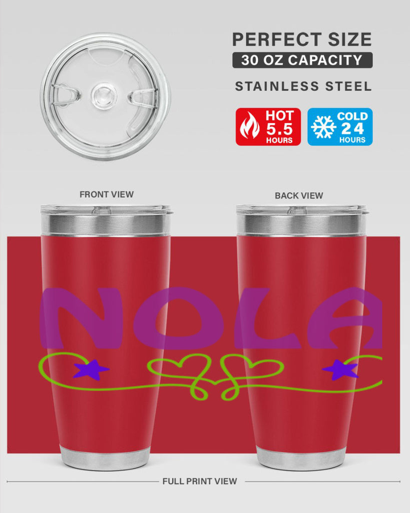 nola 5#- mardi gras- Tumbler