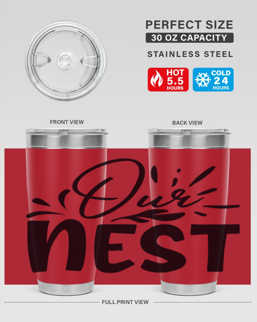 our nest 55#- home- Tumbler