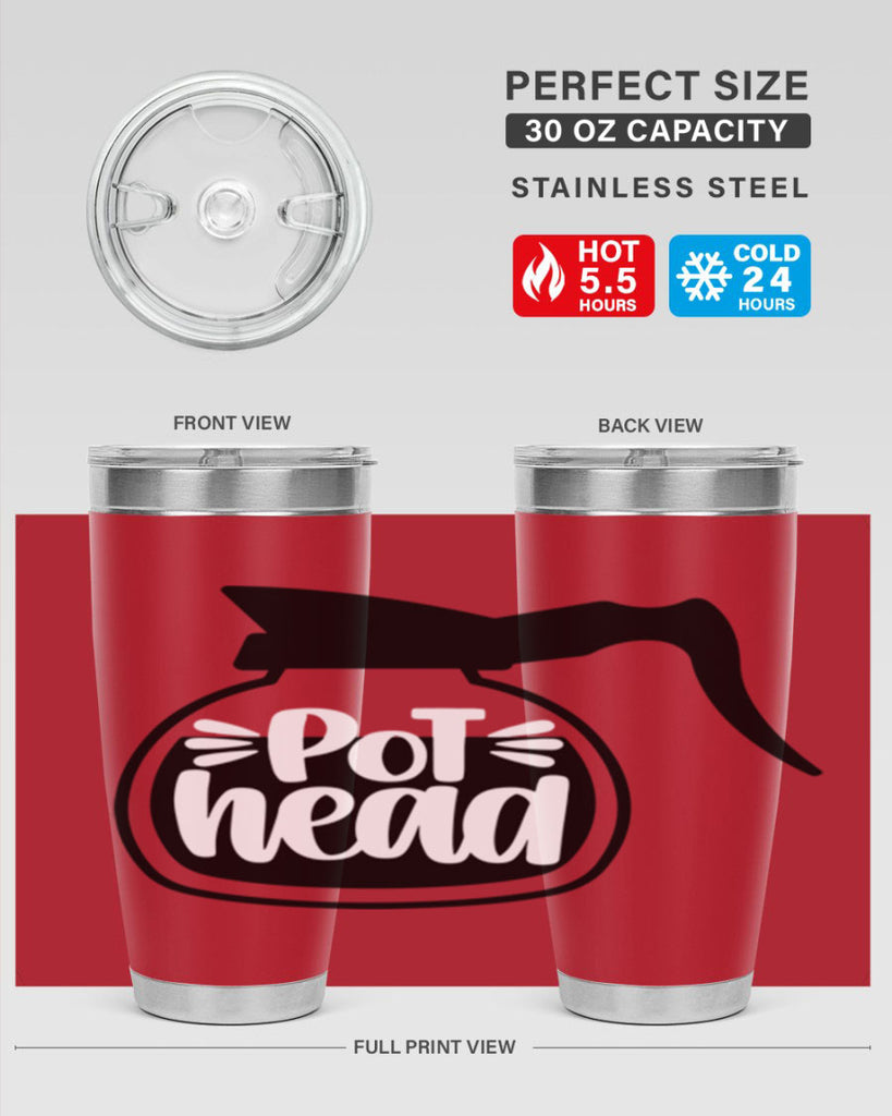 pot head 45#- coffee- Tumbler