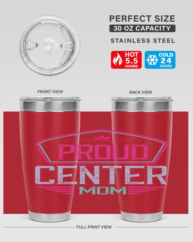 proud center mom 72#- mom- Tumbler