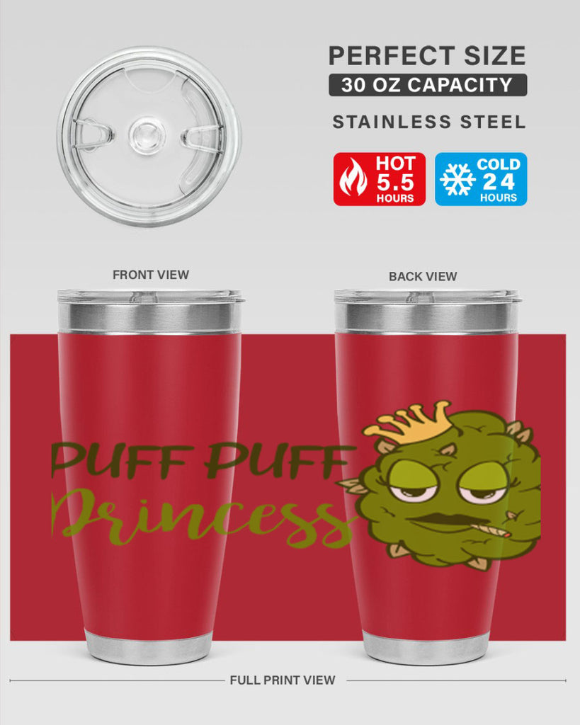 puff puff princess 220#- marijuana- Tumbler