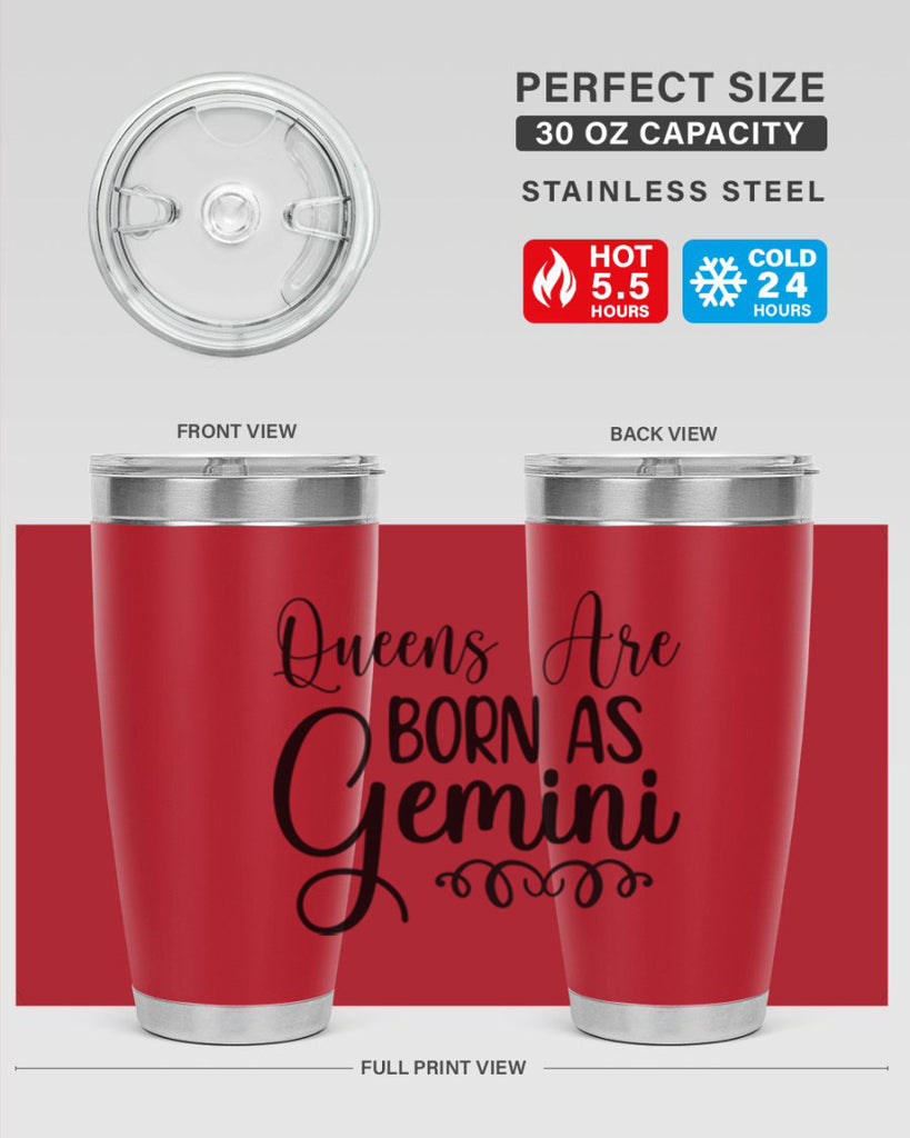 queens are born as gemini 393#- zodiac- Tumbler