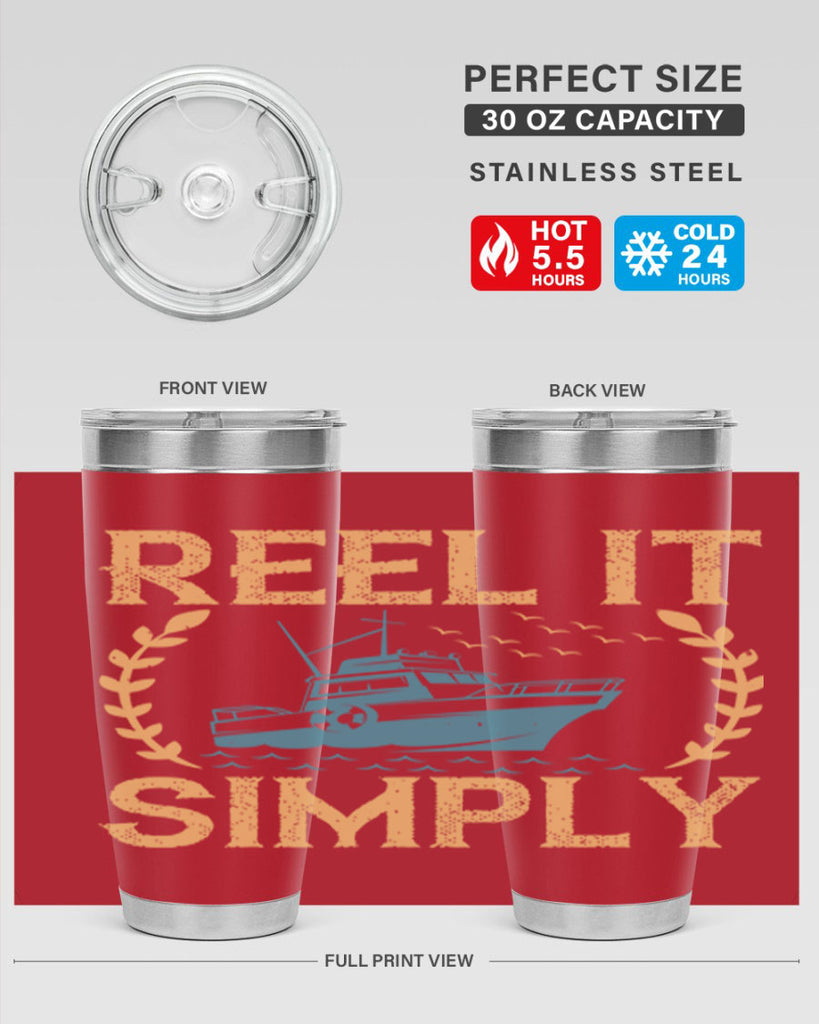 reel it simply 239#- fishing- Tumbler