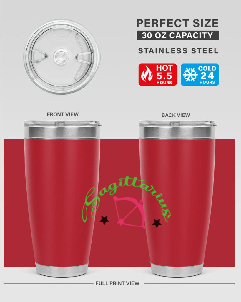 sagittarius 404#- zodiac- Tumbler