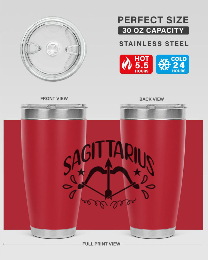 sagittarius 410#- zodiac- Tumbler