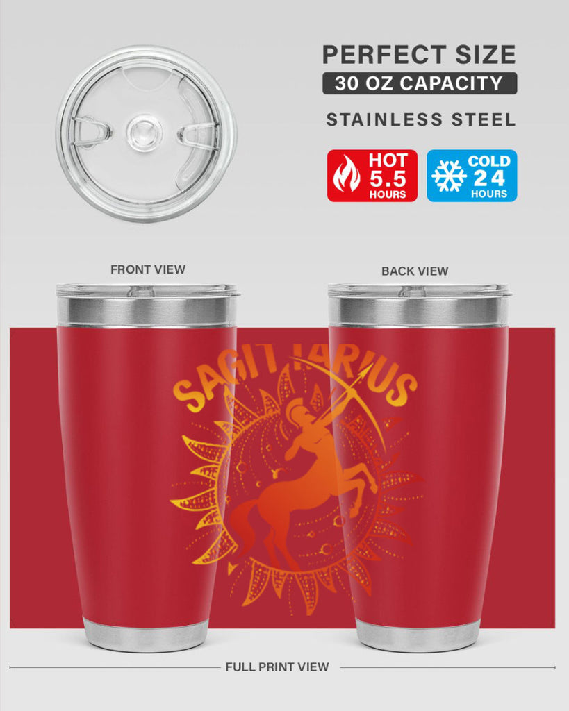 sagittarius 415#- zodiac- Tumbler
