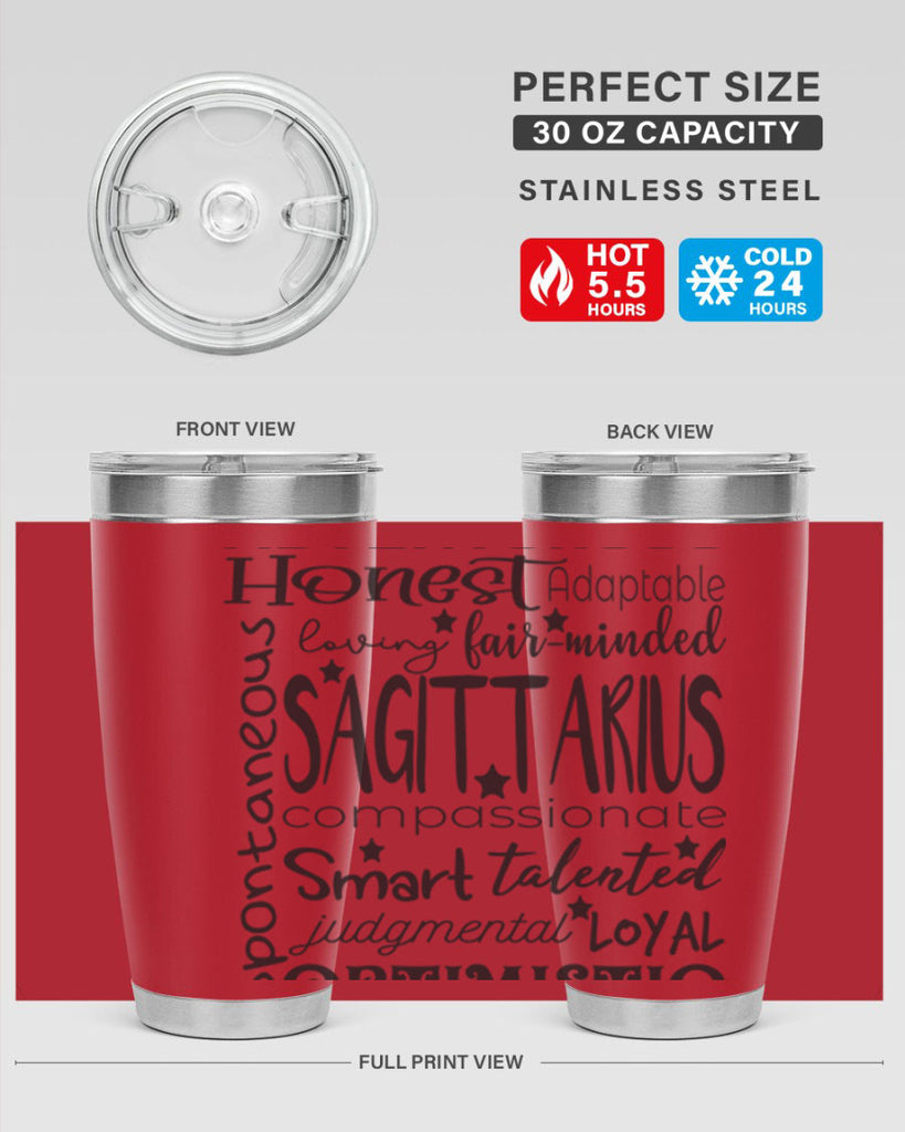 sagittarius 571#- zodiac- Tumbler