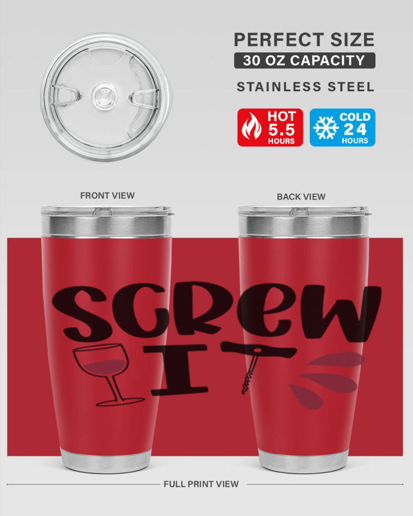 screw it 29#- wine- Tumbler