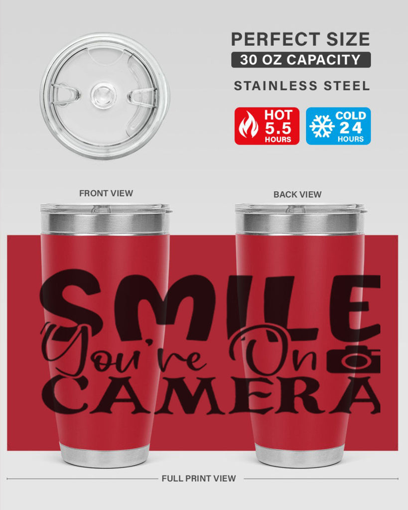 smile you’re on camera 51#- home- Tumbler