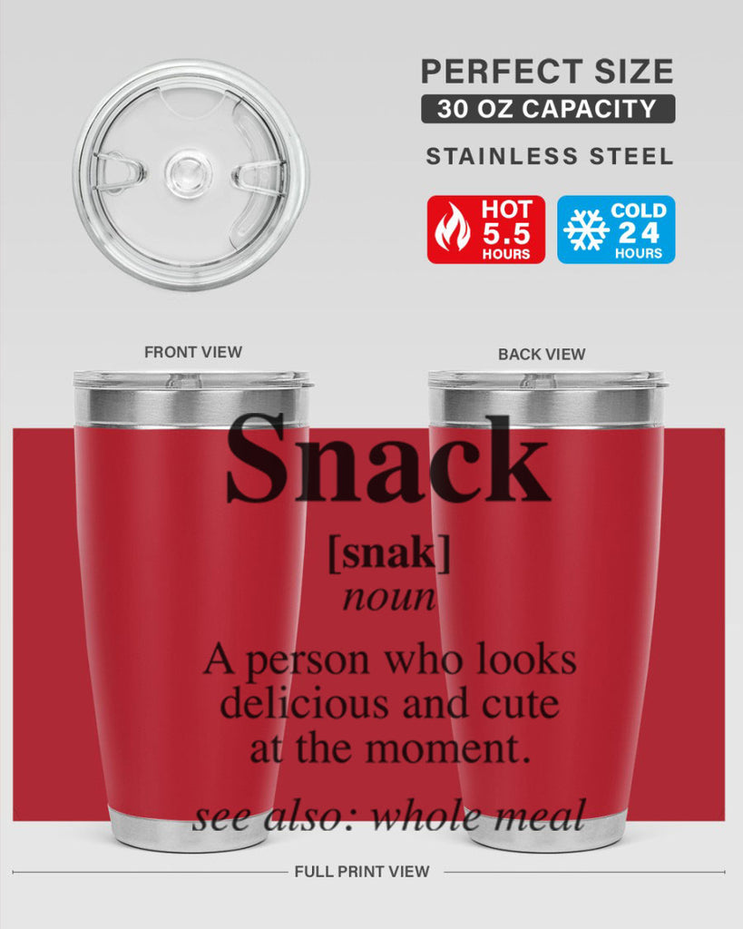 snack definition 29#- black words phrases- Cotton Tank