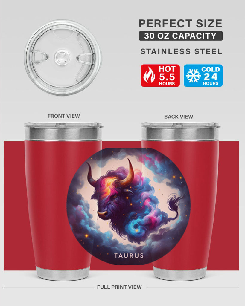 taurus 511#- zodiac- Tumbler