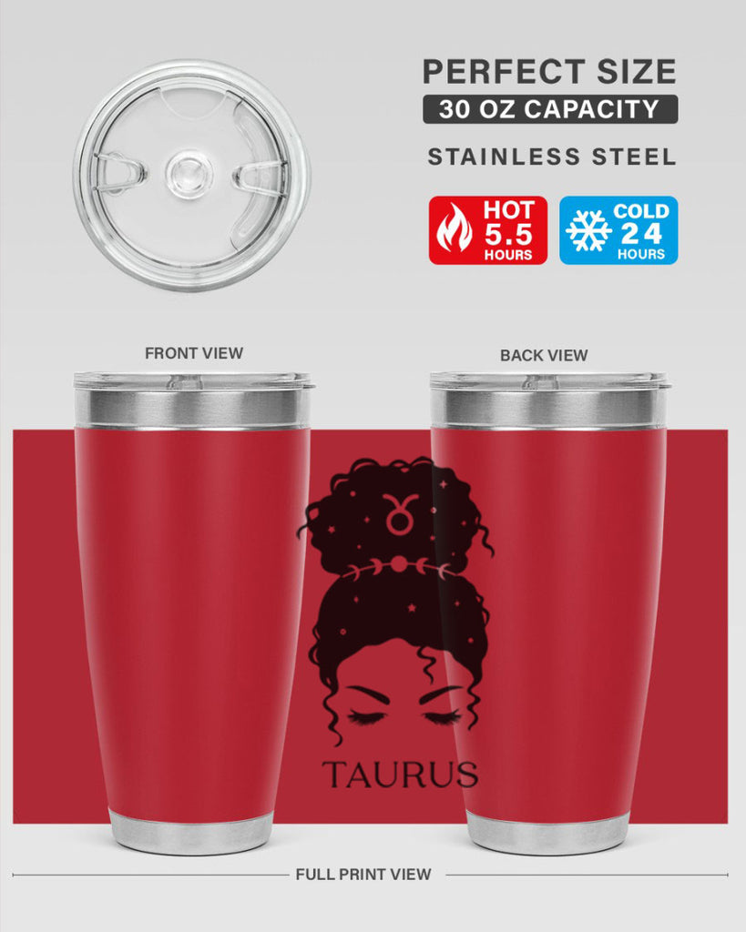 taurus 515#- zodiac- Tumbler