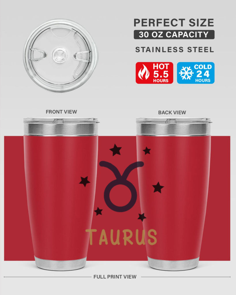 taurus 517#- zodiac- Tumbler