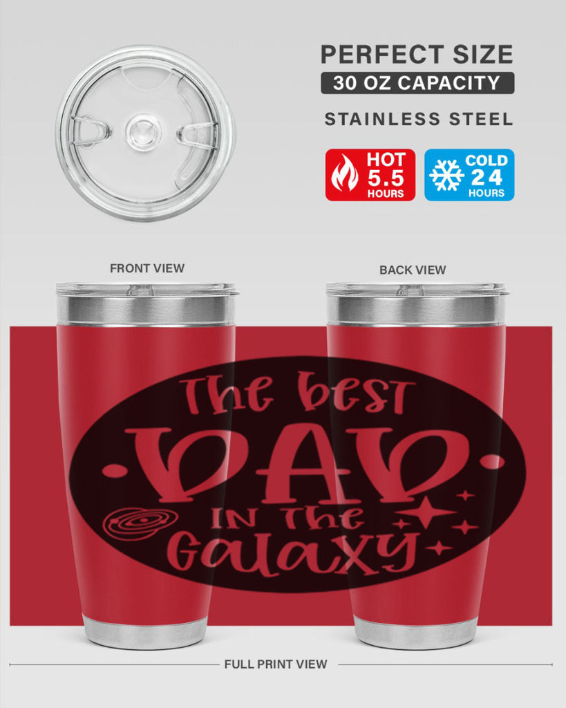 the best dad in the galaxy 18#- fathers day- Tumbler