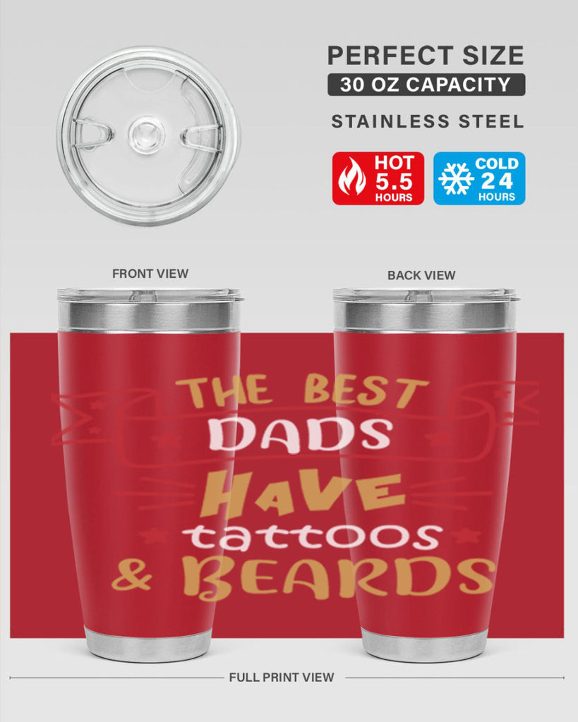 the best dads have tattoos beards 4#- fathers day- Tumbler