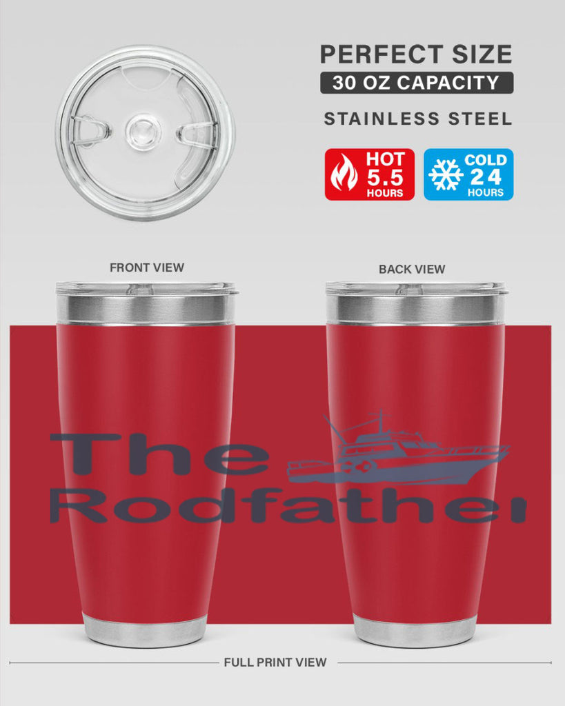 the rodfather 22#- fishing- Tumbler