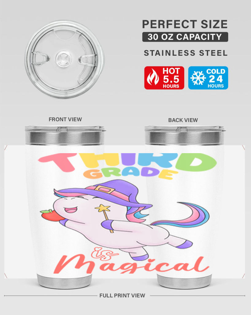 3rd Grade is Magical Unicorn 5#- 3rd grade- Tumbler