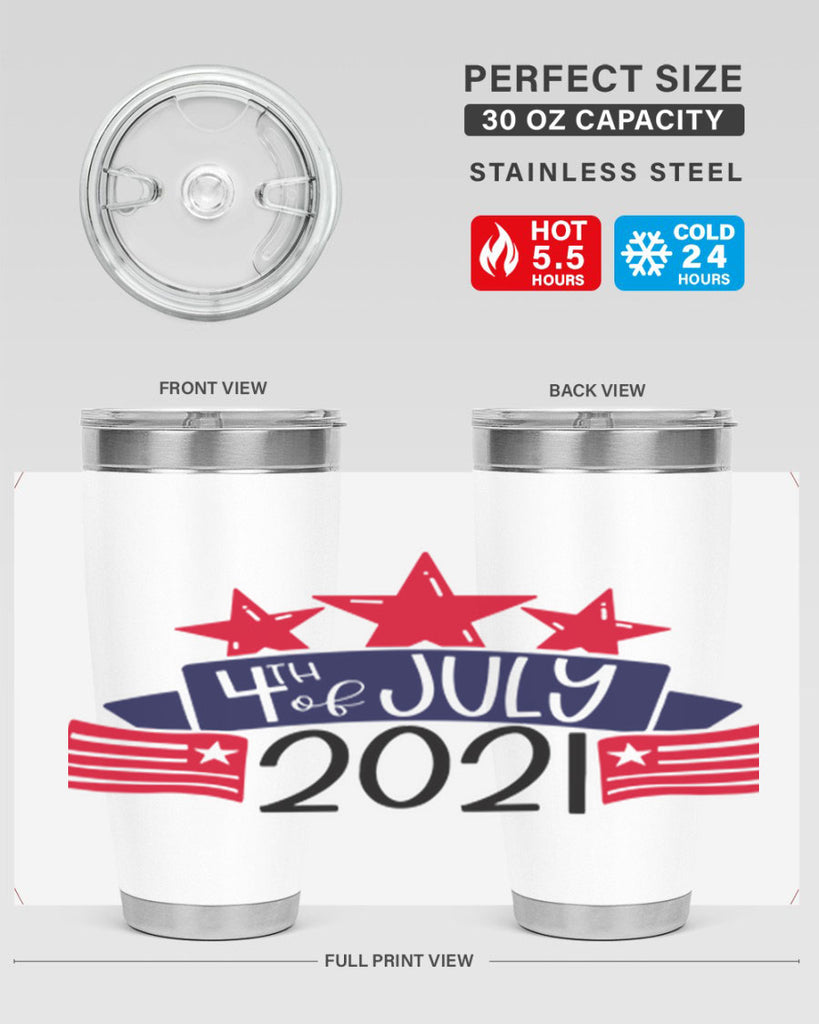 4th Of July Style 140#- Fourt Of July- Tumbler
