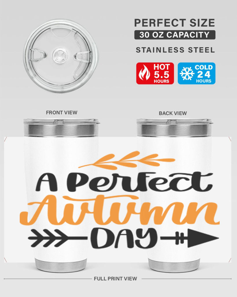 A Perfect Autumn Day 470#- fall- Tumbler