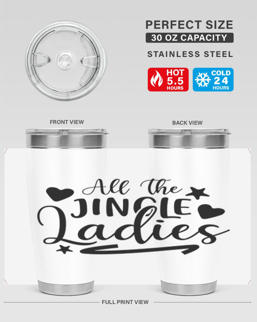 All The Jingle Ladies 4#- fashion- Cotton Tank