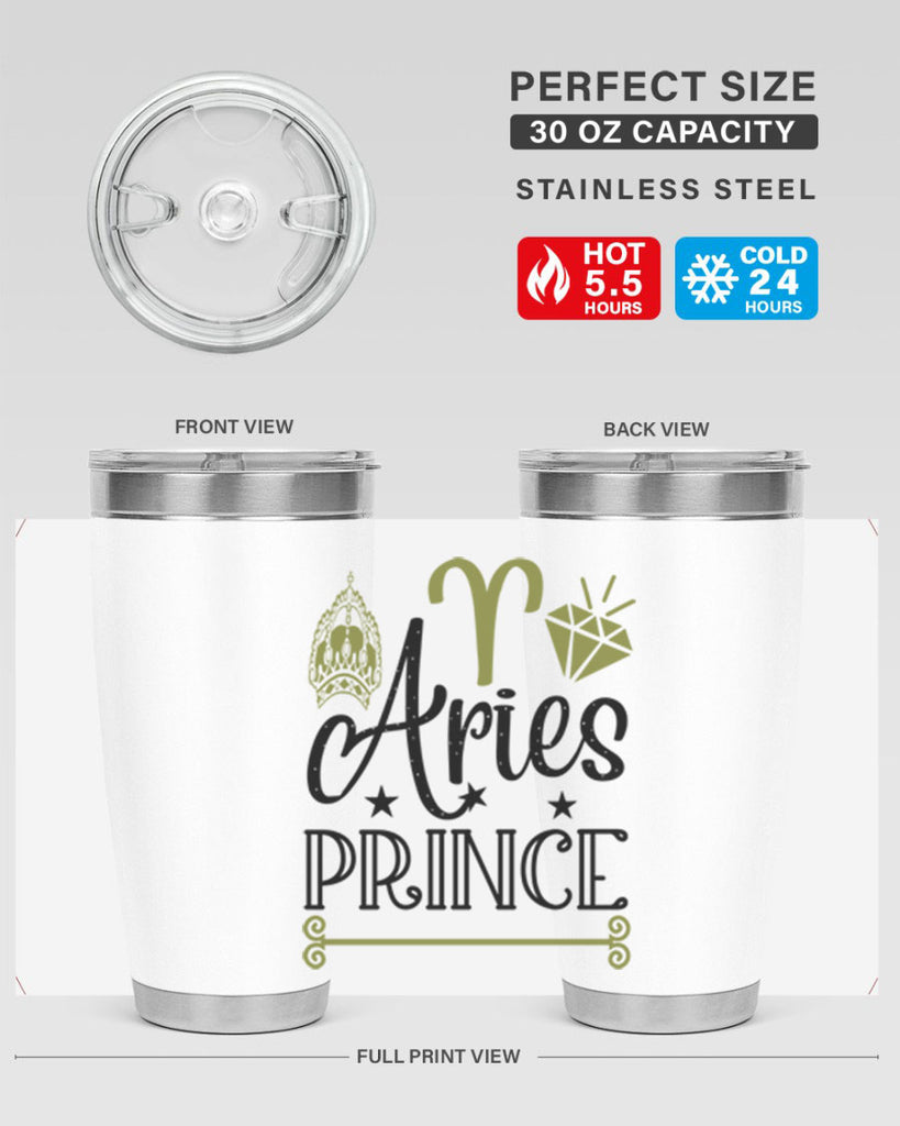 Aries prince 113#- zodiac- Tumbler