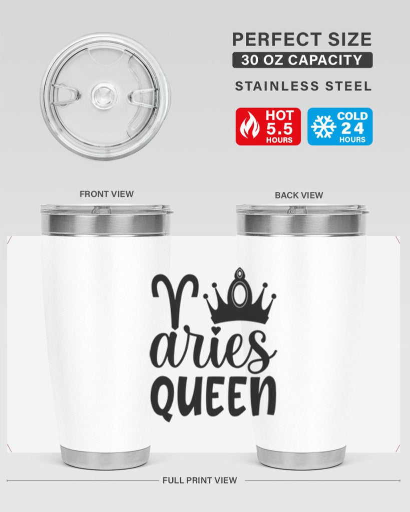 Aries queen 118#- zodiac- Tumbler
