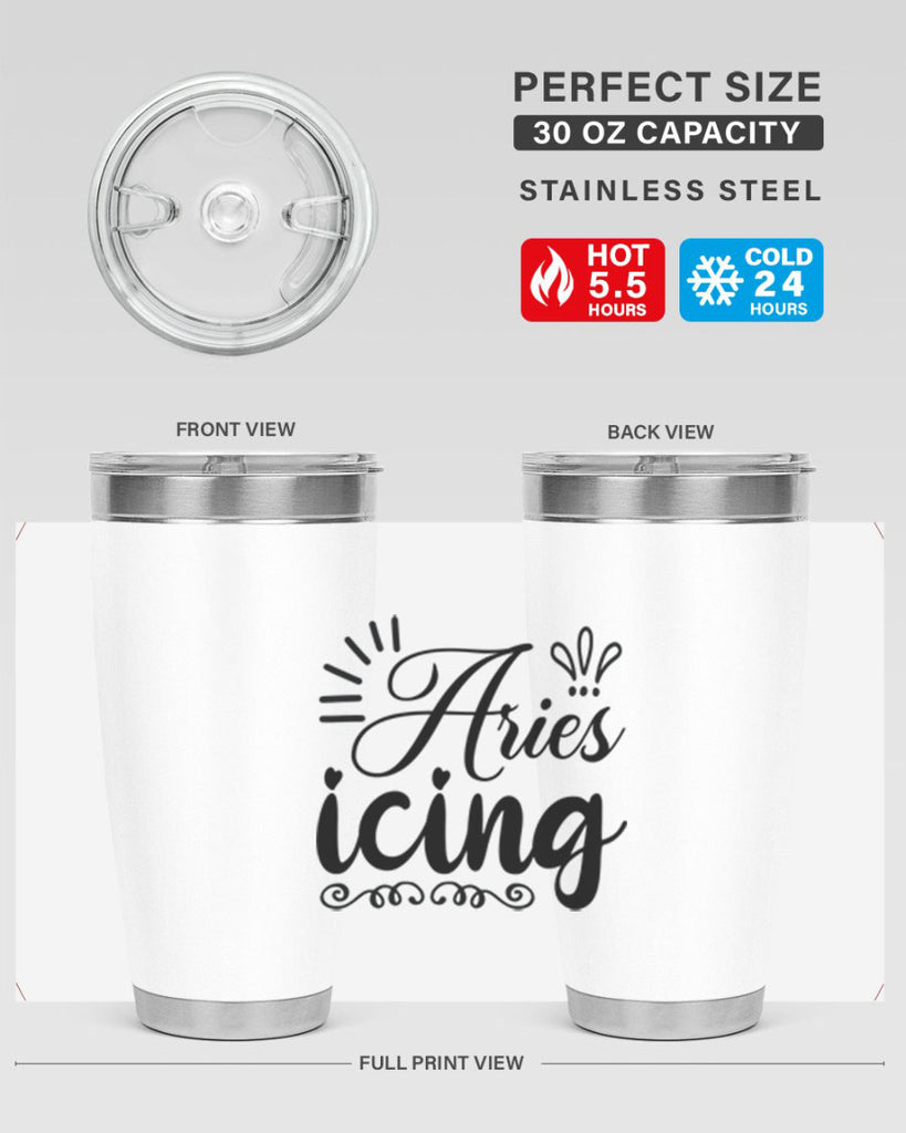 Ariesicing 105#- zodiac- Tumbler