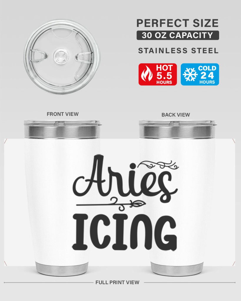 Ariesicing 106#- zodiac- Tumbler