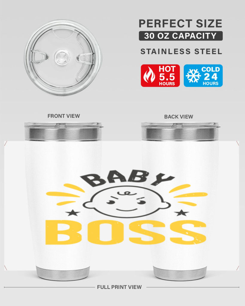 Baby Boss Style 6#- baby shower- tumbler