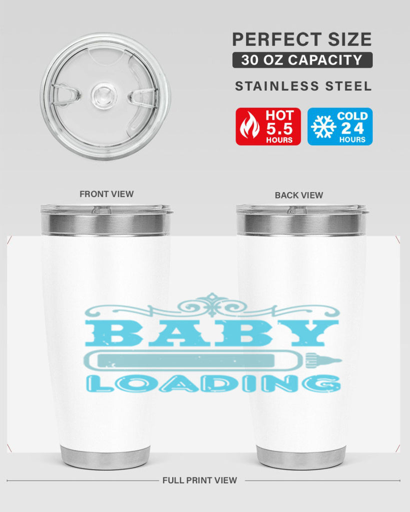 Baby Loading Style 49#- baby shower- tumbler