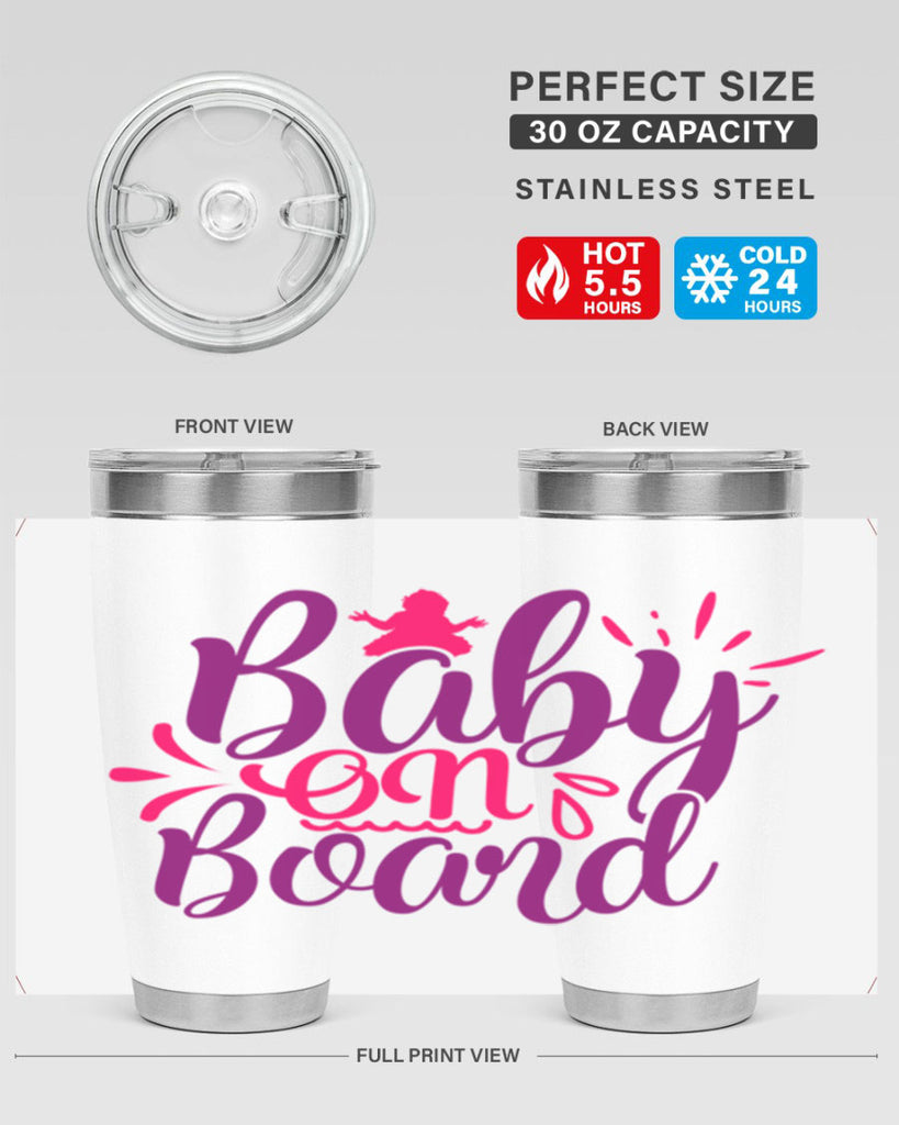 Baby On Board Style 289#- baby- tumbler