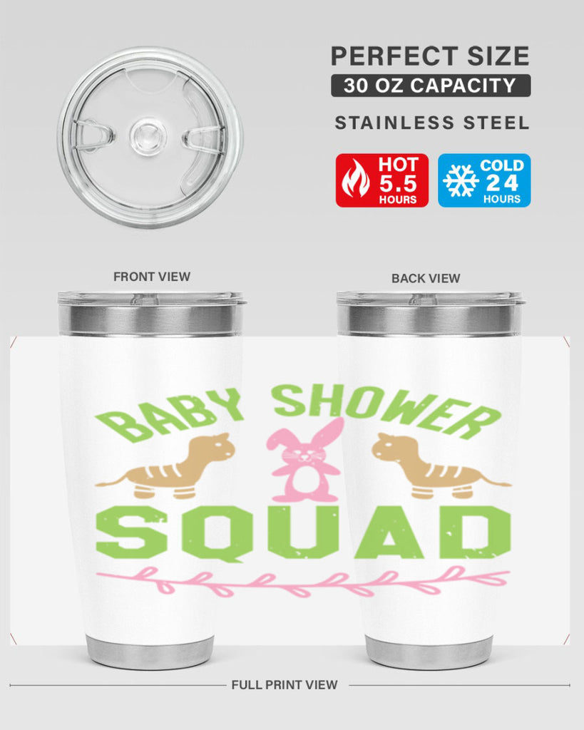 Baby Shower Squad Style 47#- baby shower- tumbler