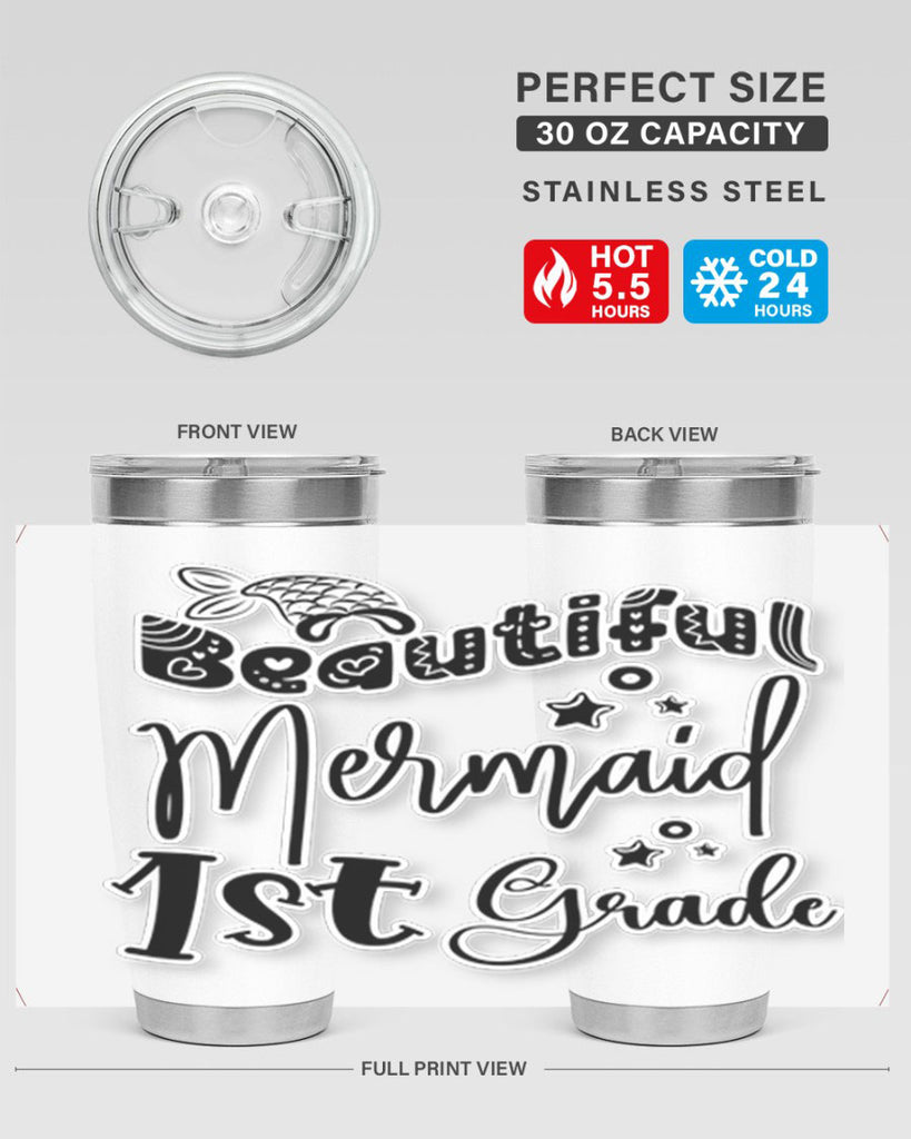 Beautiful Mermaid st Grade 64#- mermaid- Tumbler