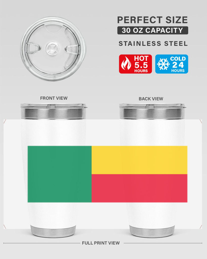Benin 179#- world flags- Tumbler
