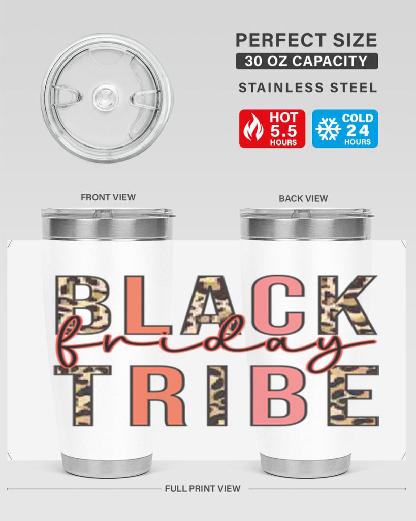 Black friday tribe 46#- fall- Tumbler