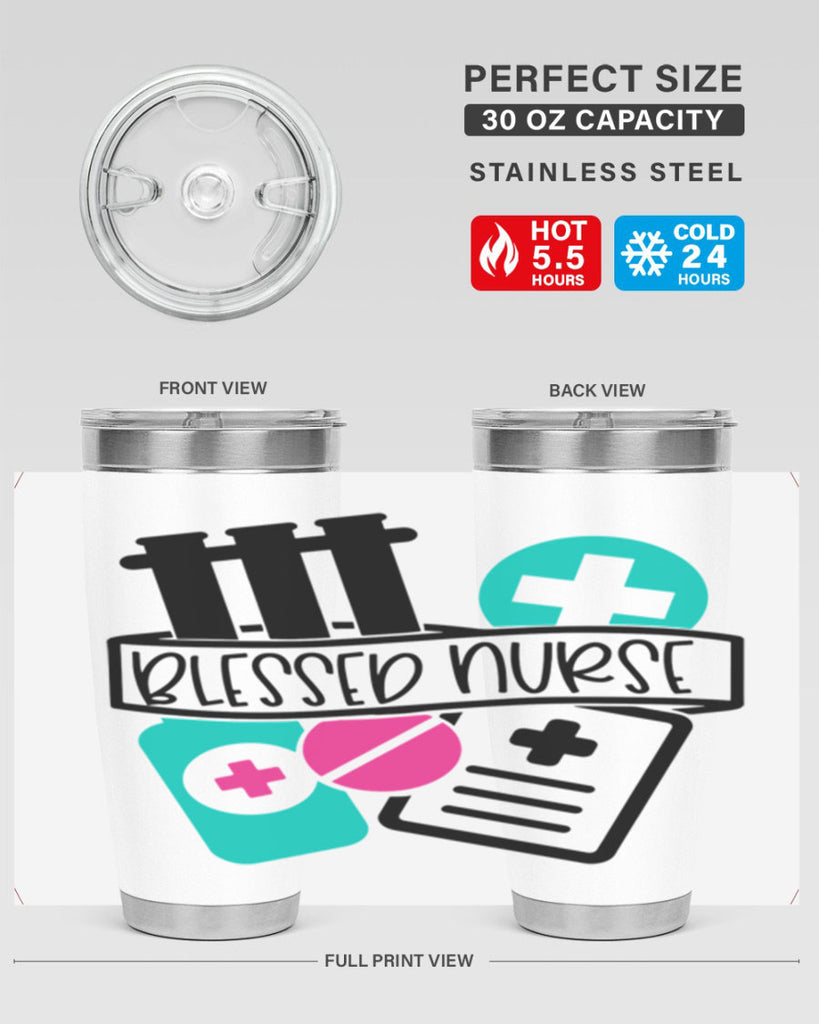 Blessed Nurse Style Style 216#- nurse- tumbler
