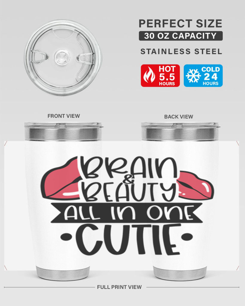 Brain Beauty All In One Cutie Style 127#- make up- Tumbler