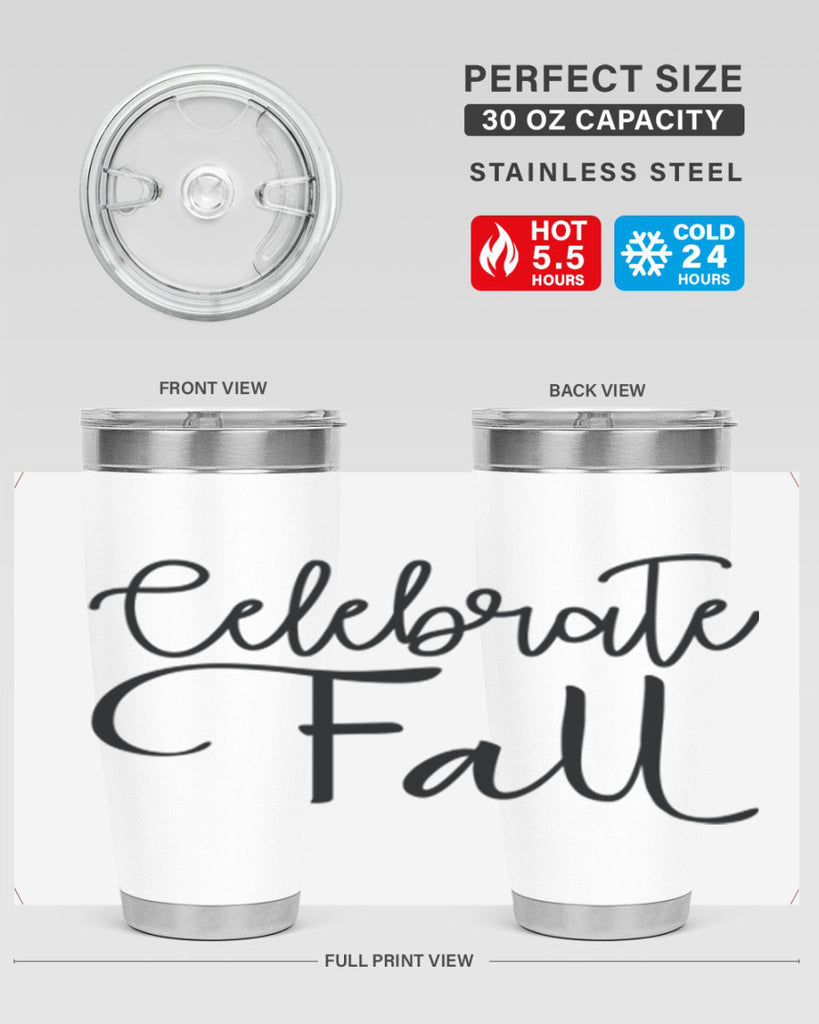 Celebrate Fall 60#- fall- Tumbler