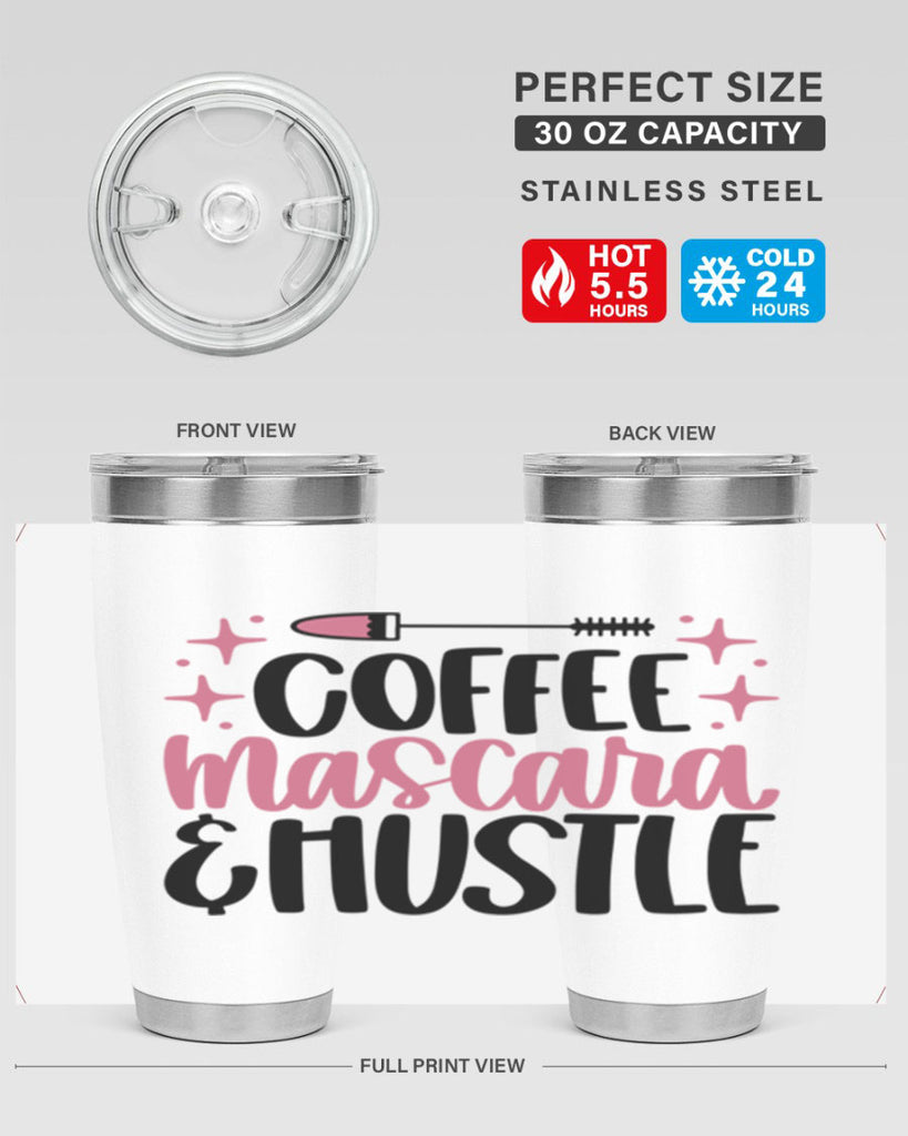 Coffee Mascara Hustle Style 109#- make up- Tumbler