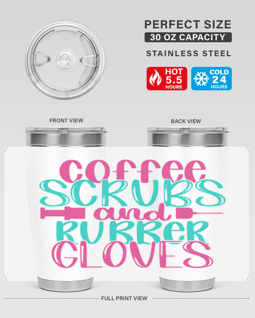 Coffee Scrubs And Rubber Gloves Style Style 210#- nurse- tumbler